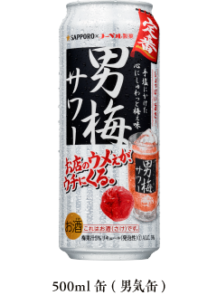 500ml缶(男気缶)