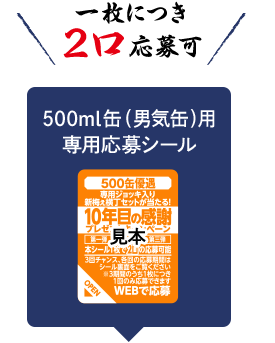 500ml缶(男気缶)